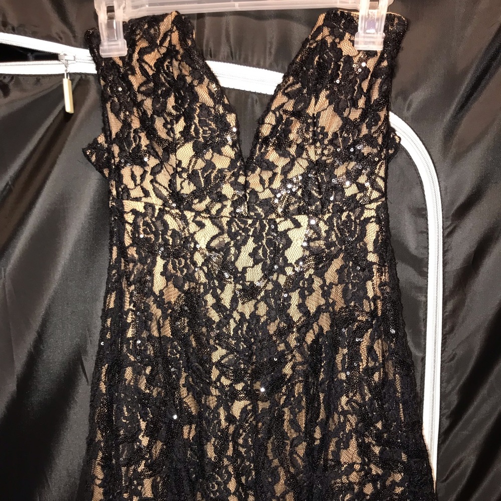 Windsor low cut mini dress